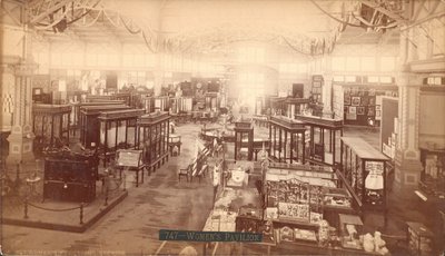 Frauenpavillon, Centennial-Ausstellung, Philadelphia, 1876 von Centennial Photographic Co. Centennial Photographic Co.
